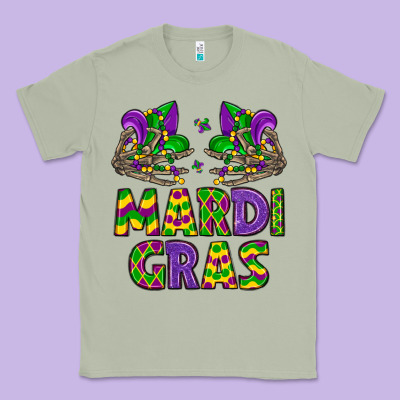 Mardi Gras Classic Tee Designed By Lillyallendesigns