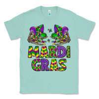 Seafoam mardi gras Classic Tee - LillyAllenDesigns