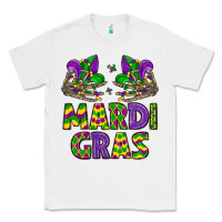 White mardi gras Classic Tee - LillyAllenDesigns