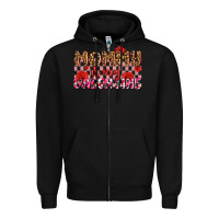 Black mommy is my valentine olıvıa Zipper Hoodie - OliviaCreatesArt
