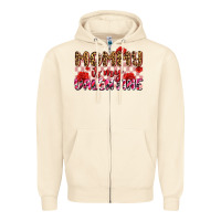 Sandshell mommy is my valentine olıvıa Zipper Hoodie - OliviaCreatesArt