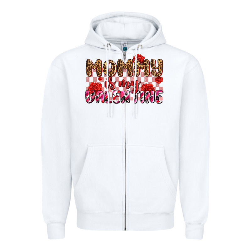 Mommy Is My Valentine Olıvıa Zipper Hoodie by OliviaCreatesArt | Teevron