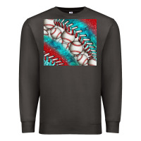 Smoke baseball and gemstone tumbler Premium Sweatshirt - BundleAndBundleShop