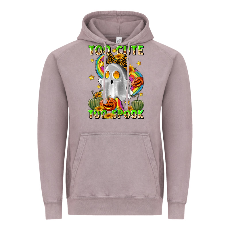 Too Cute Too Spook Vintage Hoodie by LillyAllenDesigns | Teevron