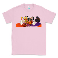 Bubblegum Pink Trick Or Treat Baby Chimpanzee Classic Tee - LillyAllenDesigns