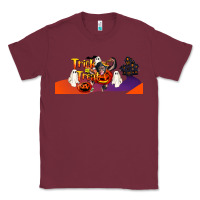 Burgundy Trick Or Treat Baby Chimpanzee Classic Tee - LillyAllenDesigns