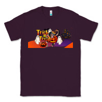 Plum Trick Or Treat Baby Chimpanzee Classic Tee - LillyAllenDesigns
