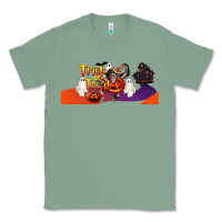 Sage Trick Or Treat Baby Chimpanzee Classic Tee - LillyAllenDesigns