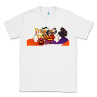 White Trick Or Treat Baby Chimpanzee Classic Tee - LillyAllenDesigns