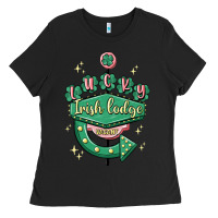 Black irish lodge vacant Ladies Tee - MaliasSmallBusiness