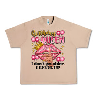 Burro birthday queen i dont get older i level up Urban Heavy Tee - Artiststas