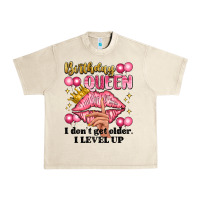 Sandshell birthday queen i dont get older i level up Urban Heavy Tee - Artiststas