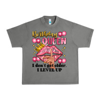 Tornado birthday queen i dont get older i level up Urban Heavy Tee - Artiststas