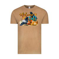 Vintage Camel Welcome Fall With Crow Vintage Tee - LillyAllenDesigns