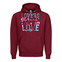 Lovers Gonna Love Zipper Hoodie | Teevron