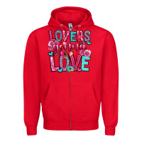 Red lovers gonna love Zipper Hoodie - OliviaCreatesArt