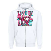 White lovers gonna love Zipper Hoodie - OliviaCreatesArt