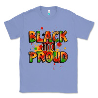 Colony Blue black and proud Classic Tee - LillyAllenDesigns