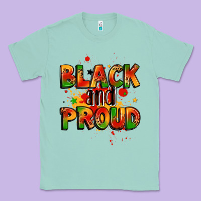 Black And Proud Classic Tee Designed By Lillyallendesigns