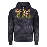 Cloud Black texas state cowhide serape cactus Vintage Hoodie - RanaPortraitStore