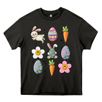Asphalt easter doodles Heavy Core Tee - MaliasSmallBusiness