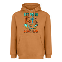 Meerkat Let Your Faith Be Bigger Than Your Fear Heavyweight Hoodie - BundleAndBundleShop