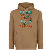 Toasted Coconut Let Your Faith Be Bigger Than Your Fear Heavyweight Hoodie - BundleAndBundleShop