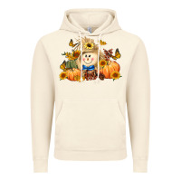 Vintage Artic fall scarecrow Vintage Hoodie - LillyAllenDesigns