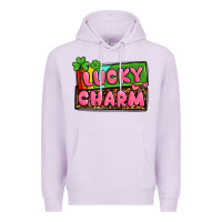 Lilac St. Patrick's lucky charm Premium Hoodie - OliviaCreatesArt