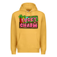 Mustard St. Patrick's lucky charm Premium Hoodie - OliviaCreatesArt