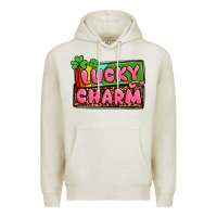 Oatmeal Heather St. Patrick's lucky charm Premium Hoodie - OliviaCreatesArt