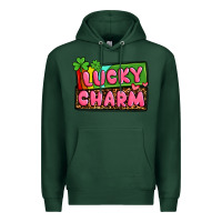 Sports Green St. Patrick's lucky charm Premium Hoodie - OliviaCreatesArt