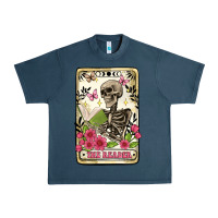 Midnight Navy the reader tarot card Urban Heavy Tee - Artiststas