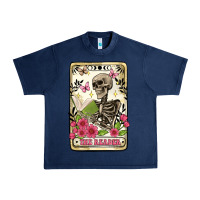 Navy the reader tarot card Urban Heavy Tee - Artiststas