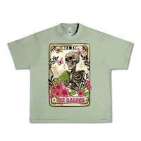 Oil Green the reader tarot card Urban Heavy Tee - Artiststas