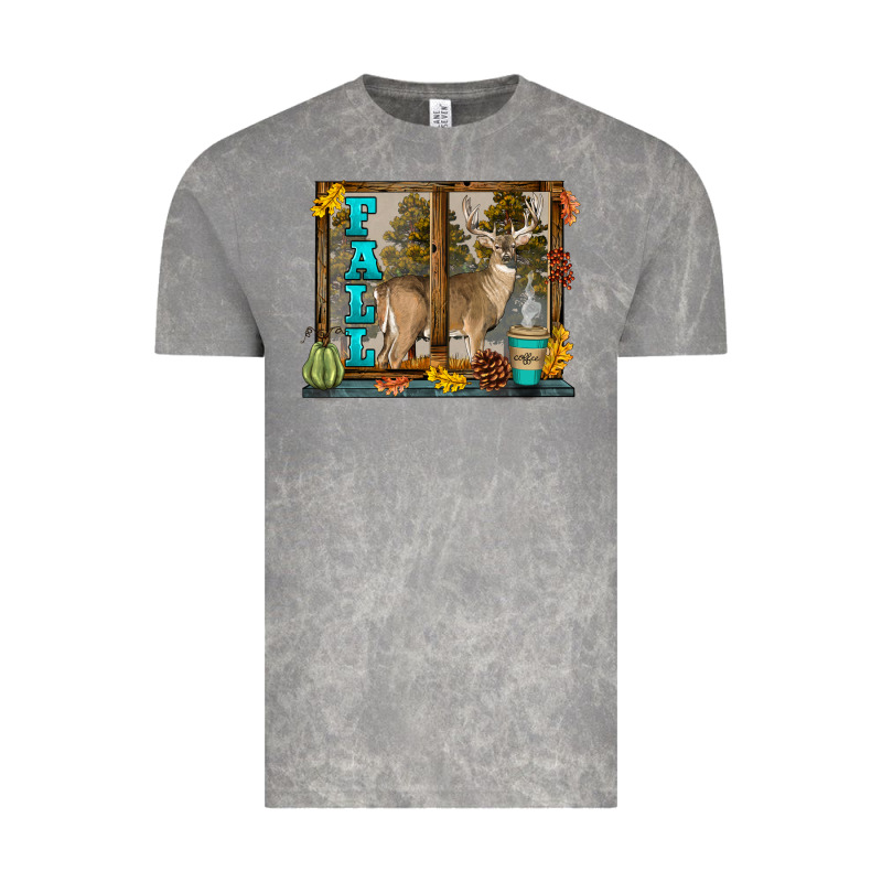 White Tailed Buck Fall Vintage Tee by LillyAllenDesigns | Teevron