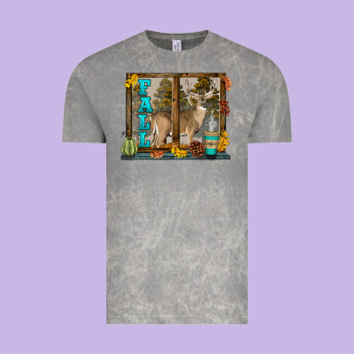 White Tailed Buck Fall Vintage Tee Designed By Lillyallendesigns