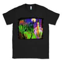Black halloween background Classic Tee - JahusDesignShop