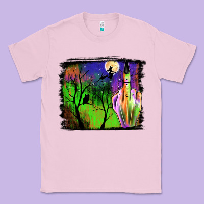 Halloween Background Classic Tee Designed By Jahusdesignshop