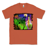 Copper halloween background Classic Tee - JahusDesignShop