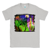 Moon Dust halloween background Classic Tee - JahusDesignShop