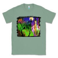 Sage halloween background Classic Tee - JahusDesignShop