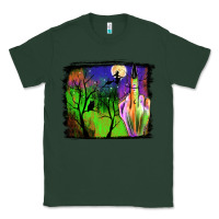 Sports Green halloween background Classic Tee - JahusDesignShop