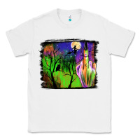 White halloween background Classic Tee - JahusDesignShop