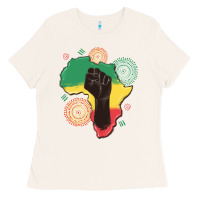 Bone africa map Ladies Tee - MaliasSmallBusiness