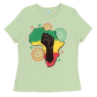 Matcha africa map Ladies Tee - MaliasSmallBusiness