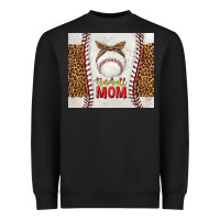 Baseball Mom With Leopard Tumbler Tbs Heavyweight Sweatshirt | Teevron