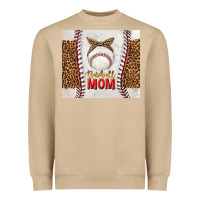 Mushroom baseball mom with leopard tumbler tbs Heavyweight Sweatshirt - TumblerDesignByShophia