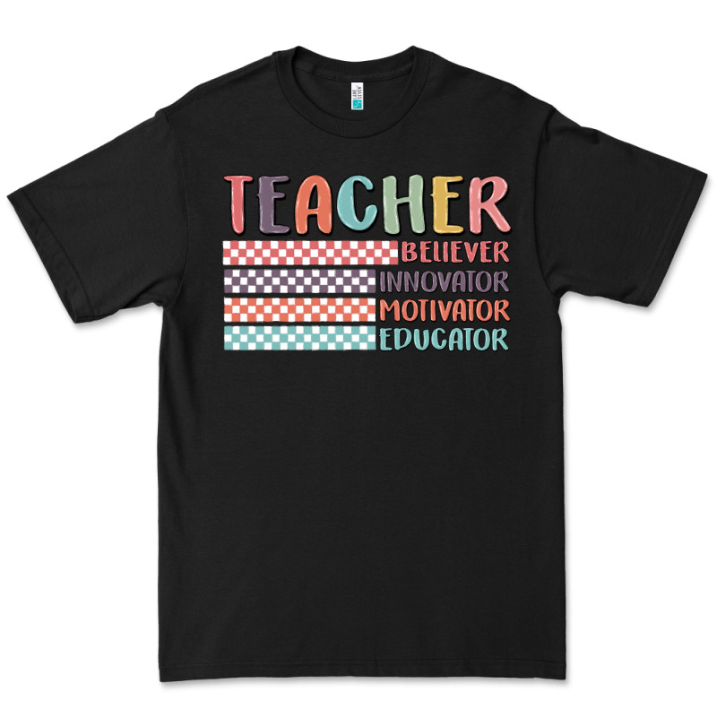 Retro Teacher Premium Tee by MaliasSmallBusiness | Teevron