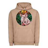 Pigment Burro christmas pig Urban Hoodie - LillyAllenDesigns